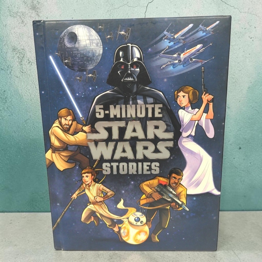 Disney Lucasfilm Press 5-Minute Star Wars Stories 2015 Hardcover Kid Book 1st Ed